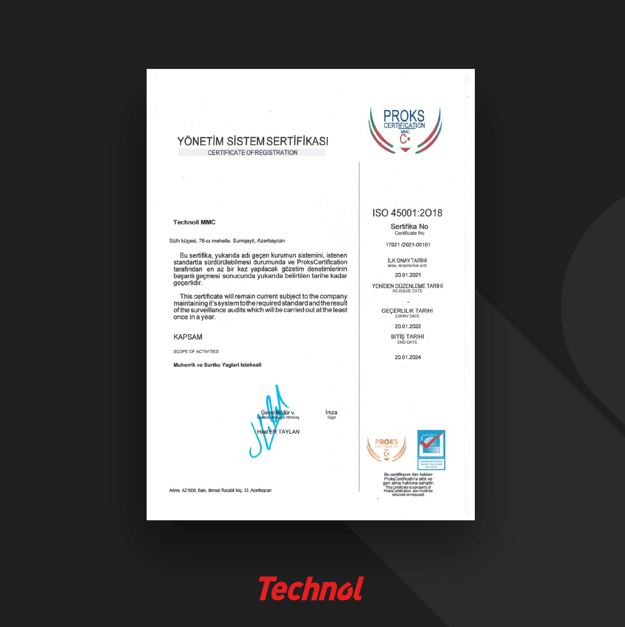 Technol - High quality engine and industrial oils